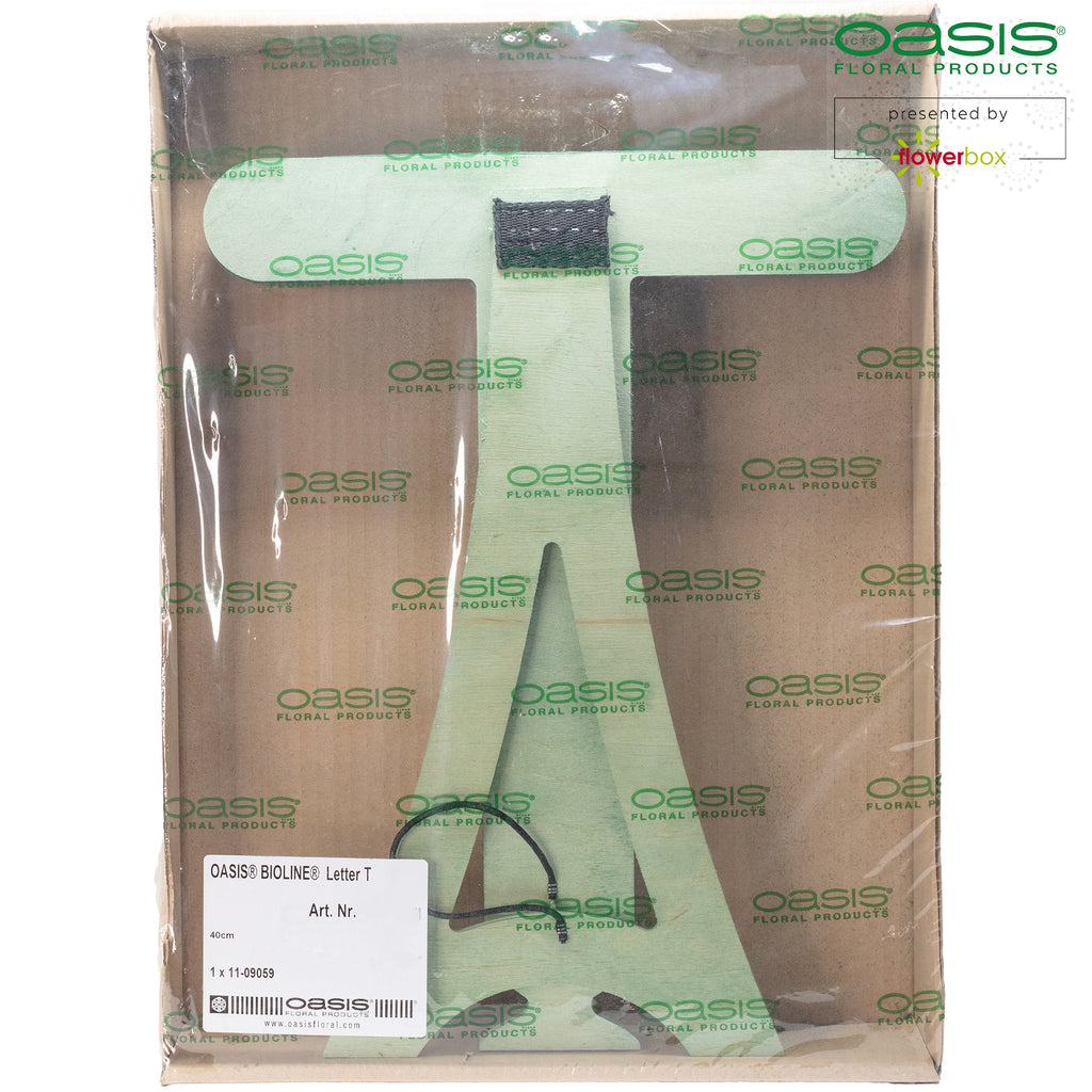 OASIS® BIOLINE® Buchstabe T - 37 x 40 x 5 cm