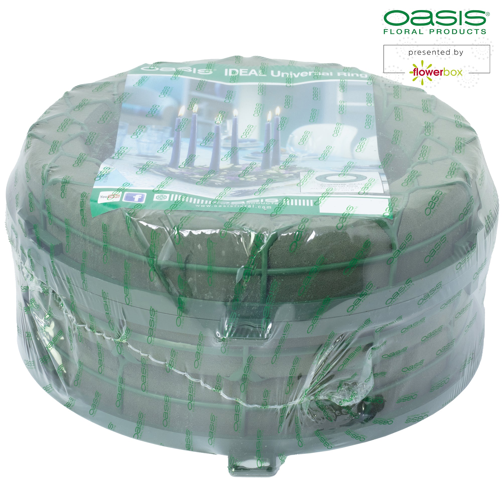 OASIS® IDEAL Universal Ring - 4 x 27cm Ø - innen: 17,5cm Ø - 3 St.