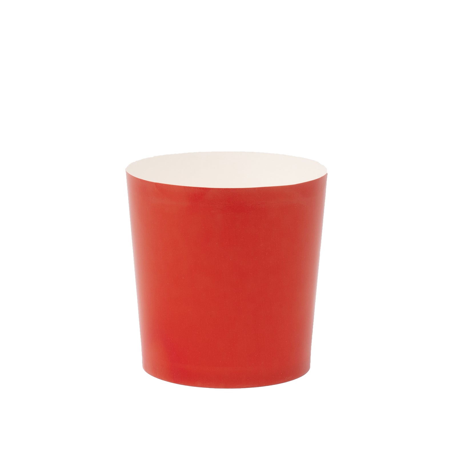 Gobelets en papier rouges - cache-pots en papier imperméables pour pots de 10,5 cm de diamètre - 10 pièces