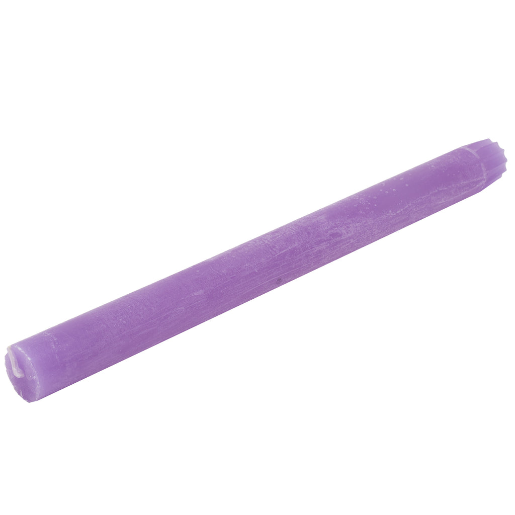 1 taper candle - height 27 cm - diameter 2.3 cm - flowering violet - 1 piece