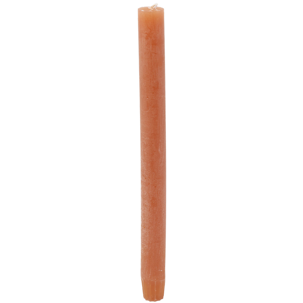 1 taper candle - height 27 cm - diameter 2.3 cm - spice brown - 1 piece