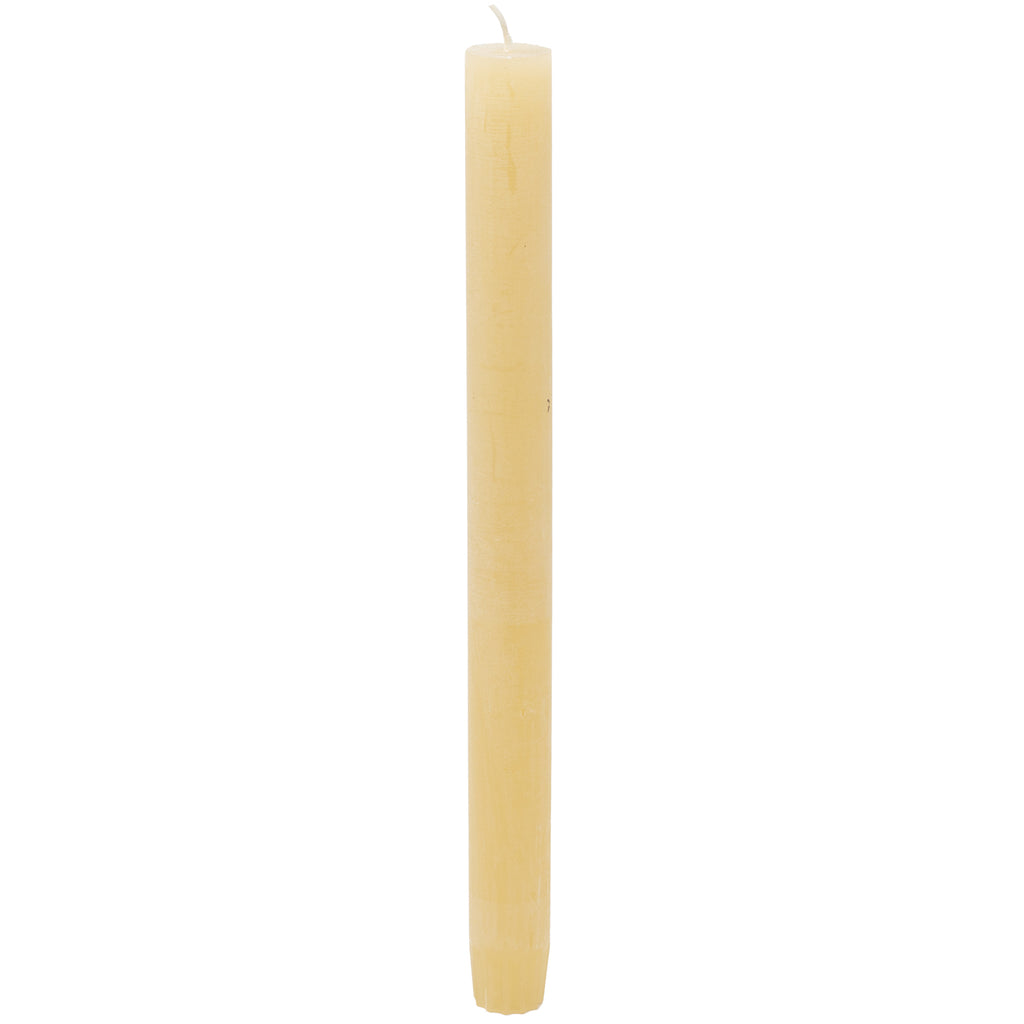 1 taper candle - height 27 cm - diameter 2.3 cm - oat beige - 1 piece