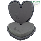 OASIS® BLACK BIOLIT® Herzen - 17 x 17 x 4 cm -2 Stück