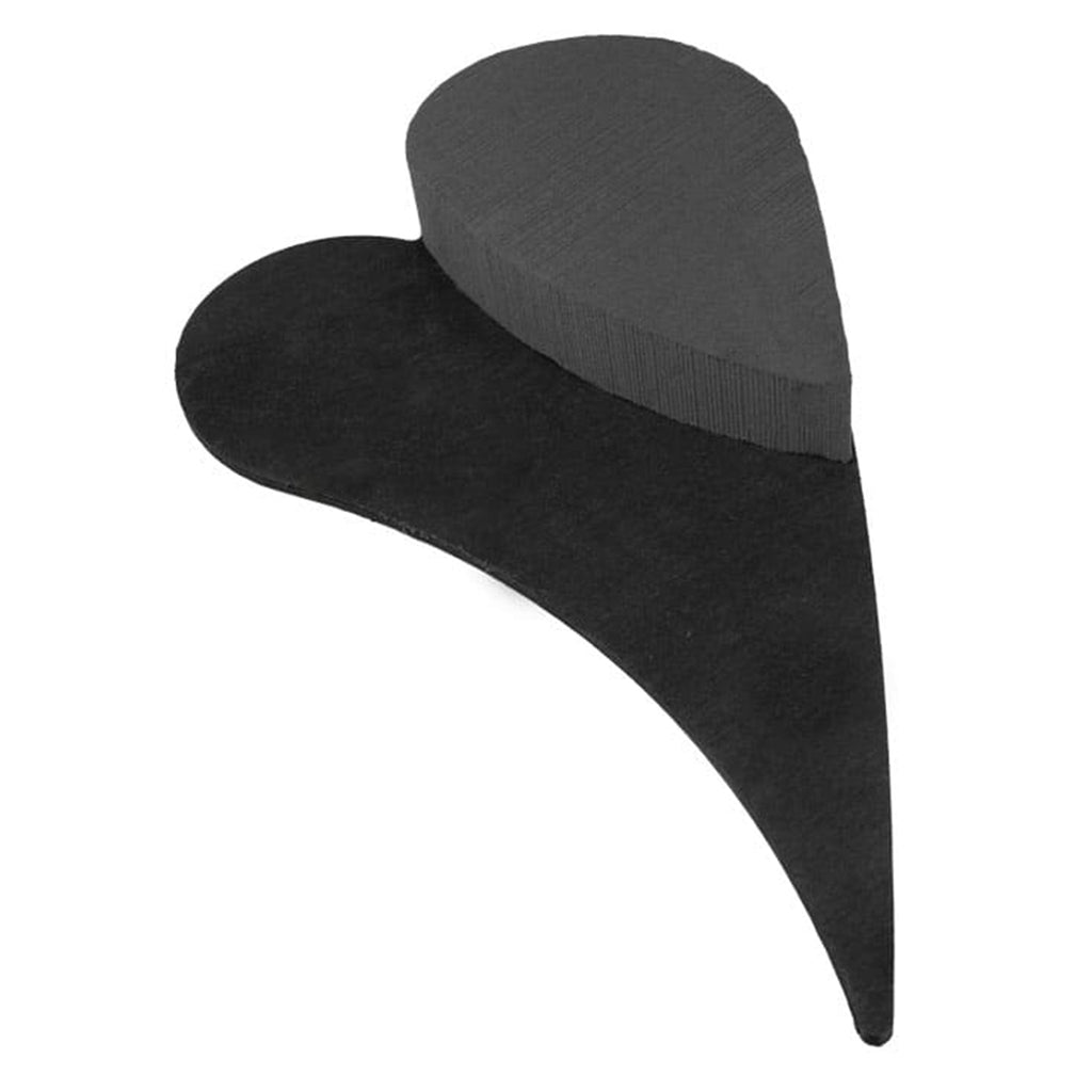 OASIS® BLACK BIOLINE® Crea Heart - 42 x 25 x 4.5 cm - 2 pieces