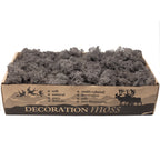 Karton Islandmoos Anthrazit - 500g