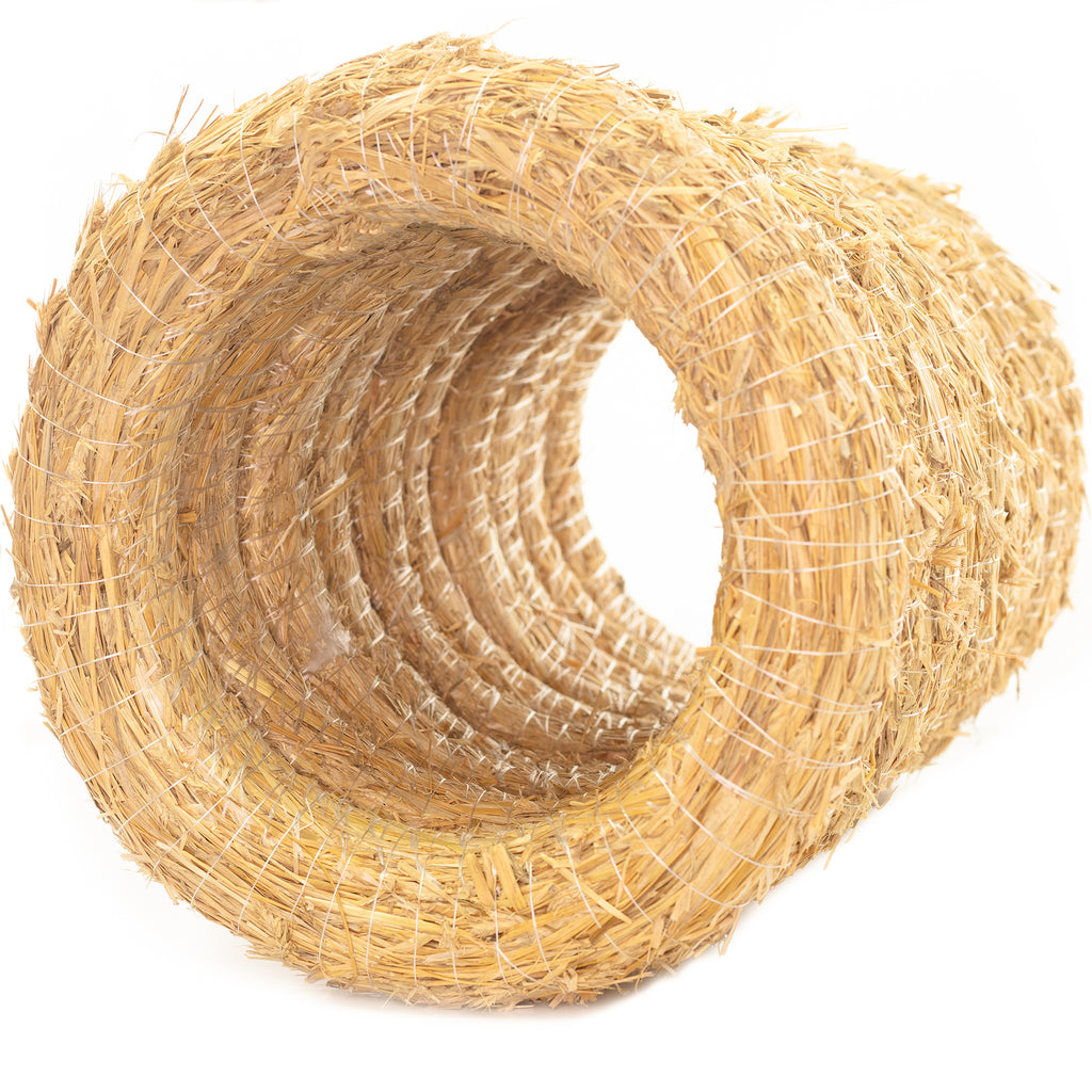 10er Set Strohrömer, Durchmesser 35 cm, Stärke 6 cm