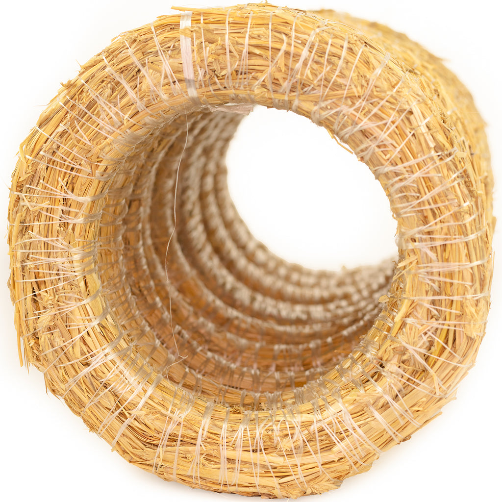 Lot de 10 couronnes de paille, diamètre 25 cm, épaisseur 4 cm