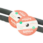 Outdoor oilcloth torch, black - Burning time 1.3 hours - Length: 75 cm - 2 pieces
