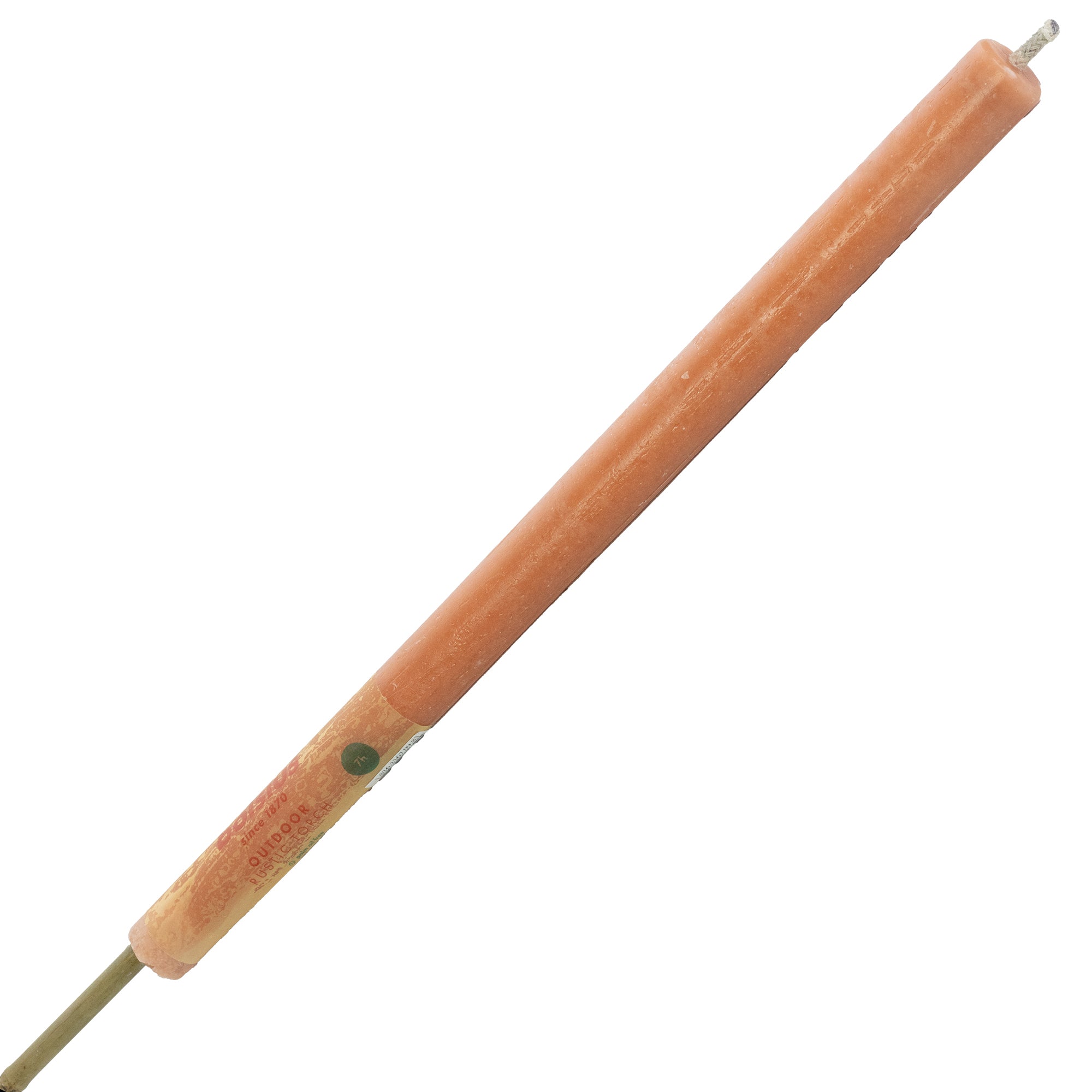 Outdoor torch Rustic Torch - various colors - burning time 7 hours - 50 cm (110 cm including stake)