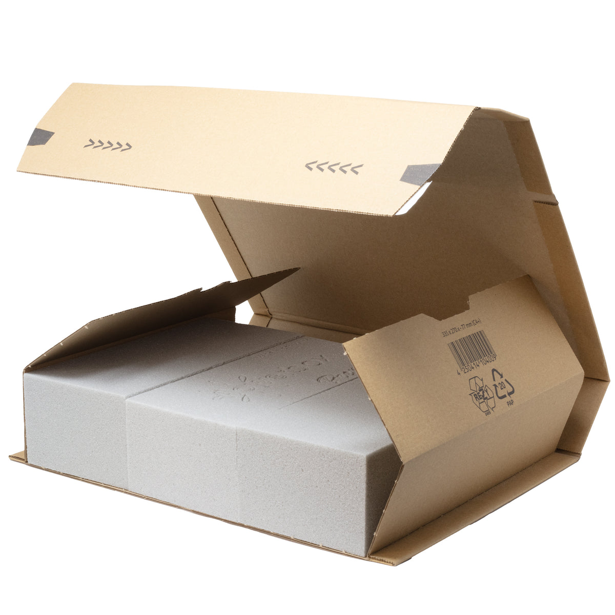 3x Original FLOWERBOX® Steckschaum für Trockenblumen