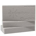 3x Original FLOWERBOX® Steckschaum für Trockenblumen