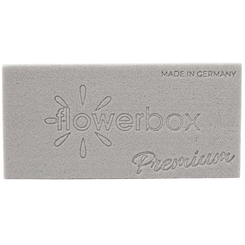 3x Original FLOWERBOX® Steckschaum für Trockenblumen