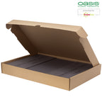 3x Original OASIS® BLACK IDEAL maxlife Steckschaum für längere Haltbarkeit bei Frischblumen - Steckmasse Blumen - Nasssteckschaum Hochzeit Geburtstag Kirche Ziegelform