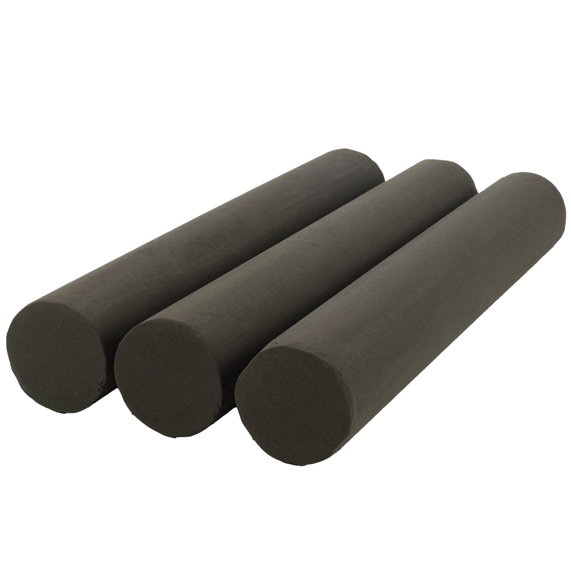 OASIS® BLACK IDEAL Zylinder Stange, Designer's Collection - Höhe 55 cm - Durchmesser 8 cm - 3 Stück