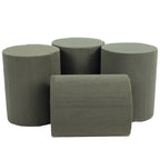 OASIS® BLACK IDEAL Zylinder Stange, Designer's Collection - Höhe 15 cm - Durchmesser 12 cm - 4 Stück