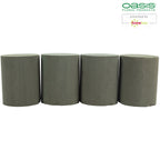 OASIS® BLACK IDEAL Zylinder Stange, Designer's Collection - Höhe 15 cm - Durchmesser 12 cm - 4 Stück