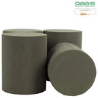 OASIS® BLACK IDEAL Zylinder Stange, Designer's Collection - Höhe 15 cm - Durchmesser 12 cm - 4 Stück