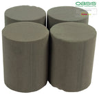 OASIS® BLACK IDEAL Zylinder Stange, Designer's Collection - Höhe 15 cm - Durchmesser 12 cm - 4 Stück