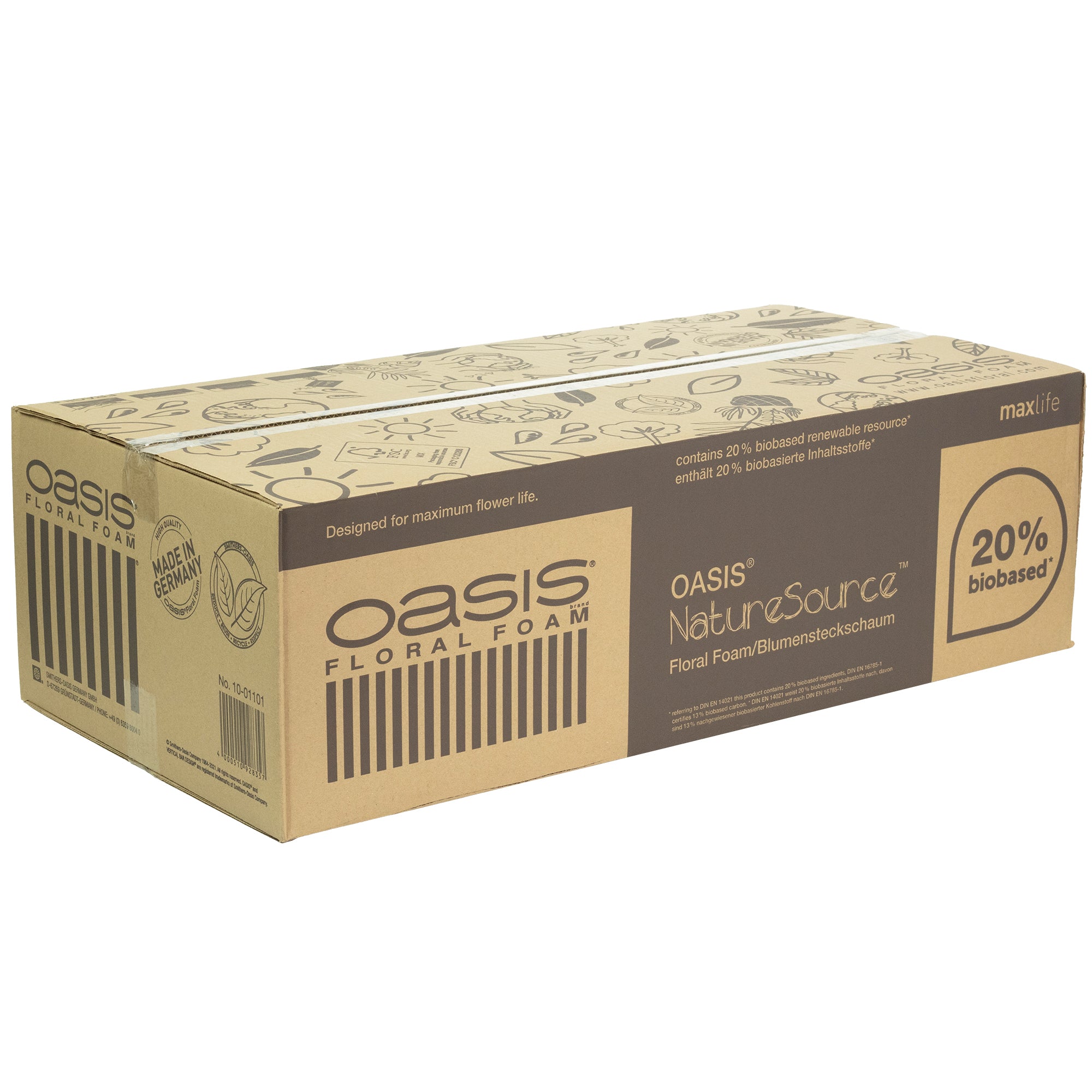 OASIS® NatureSource™ Maxlife Bricks, 35 pieces per box, 23x11x7.5 cm