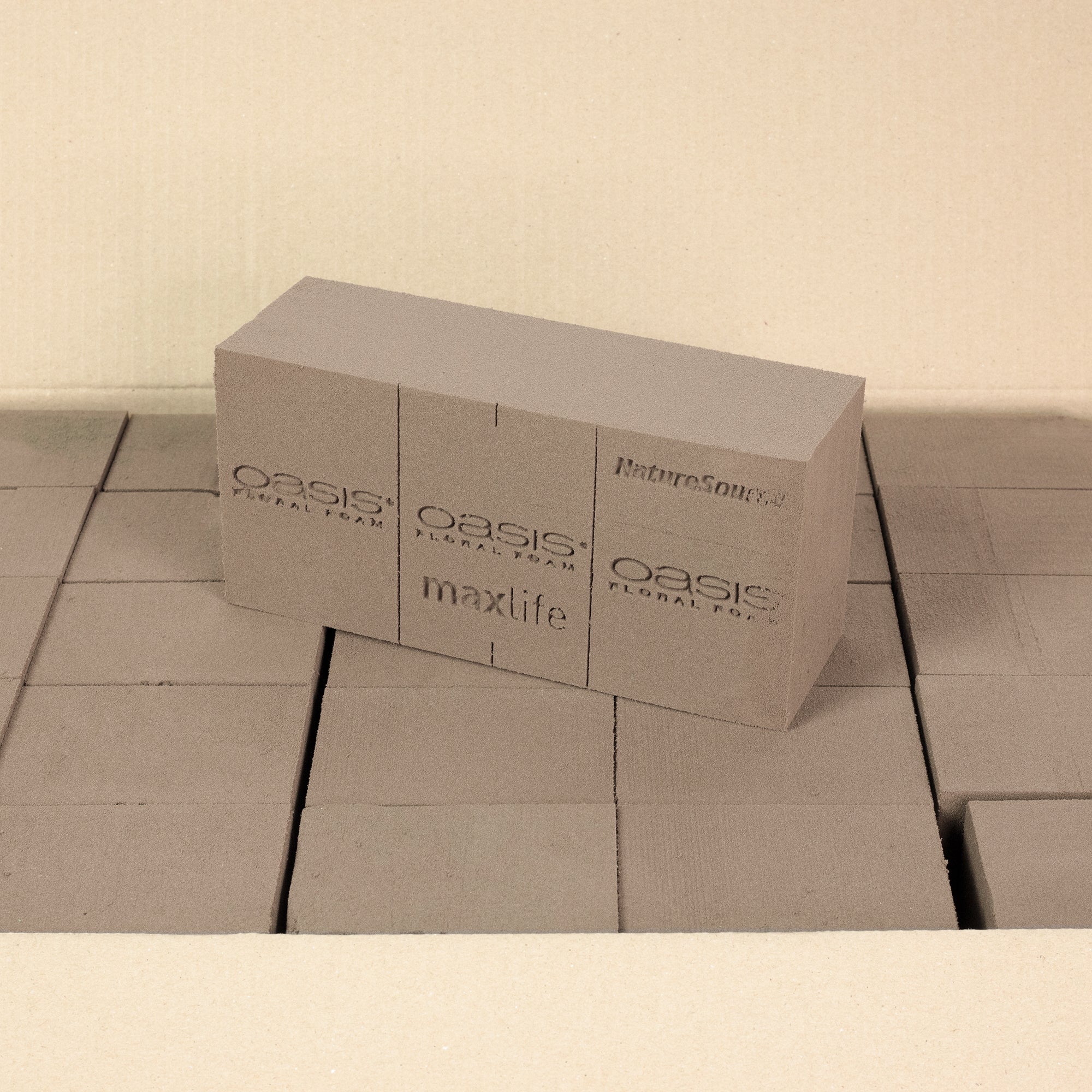 OASIS® NatureSource™ Maxlife Bricks, 35 pieces per box, 23x11x7.5 cm