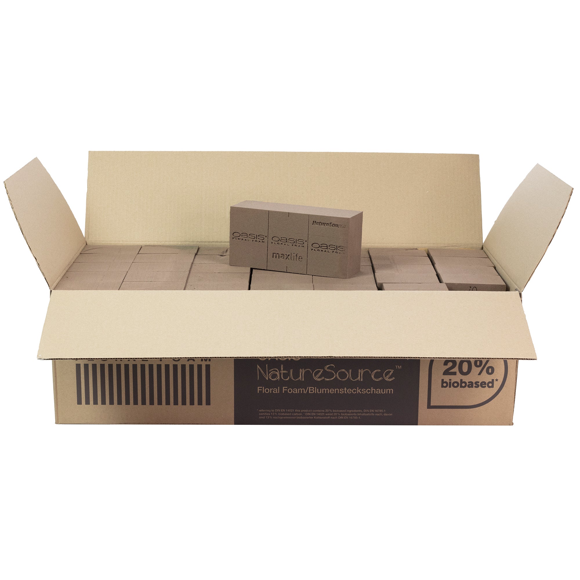 OASIS® NatureSource™ Maxlife Bricks, 35 pieces per box, 23x11x7.5 cm