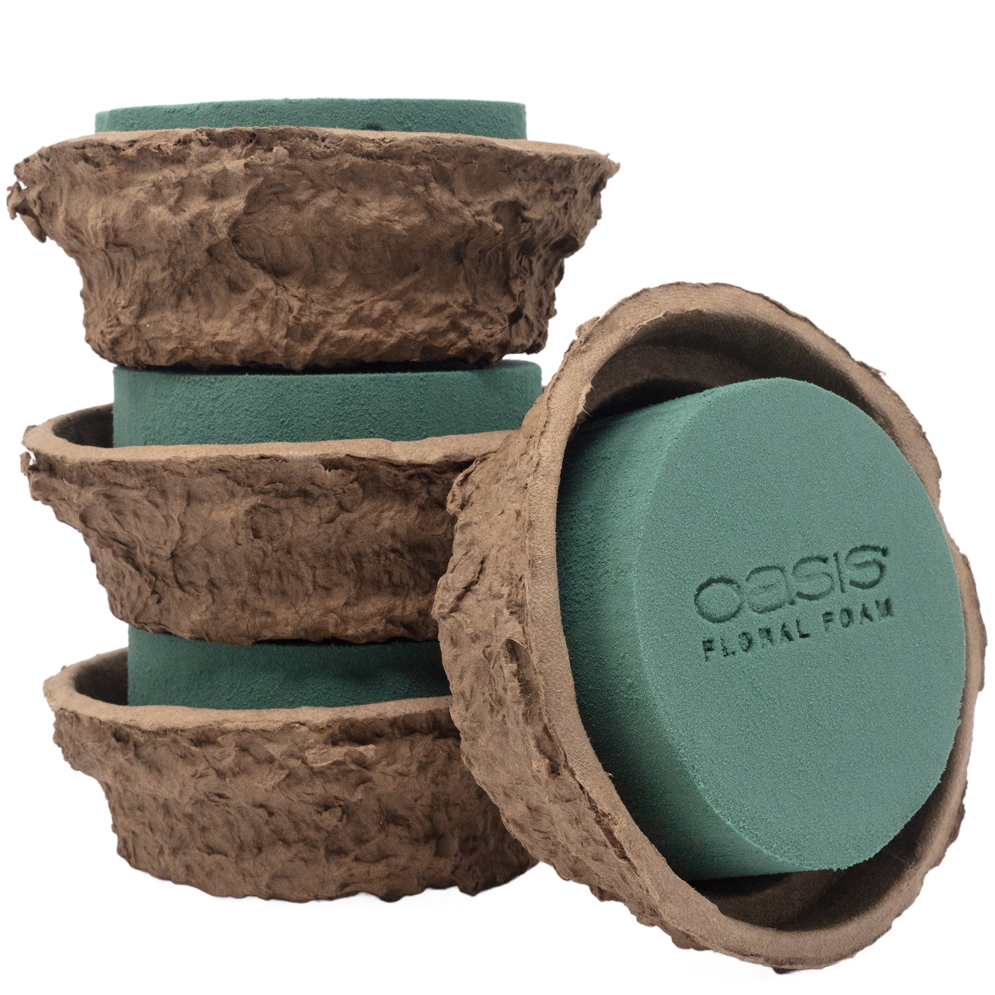 OASIS® BIOLIT® Schale - 6 x 14 cm Ø - 4 Stück