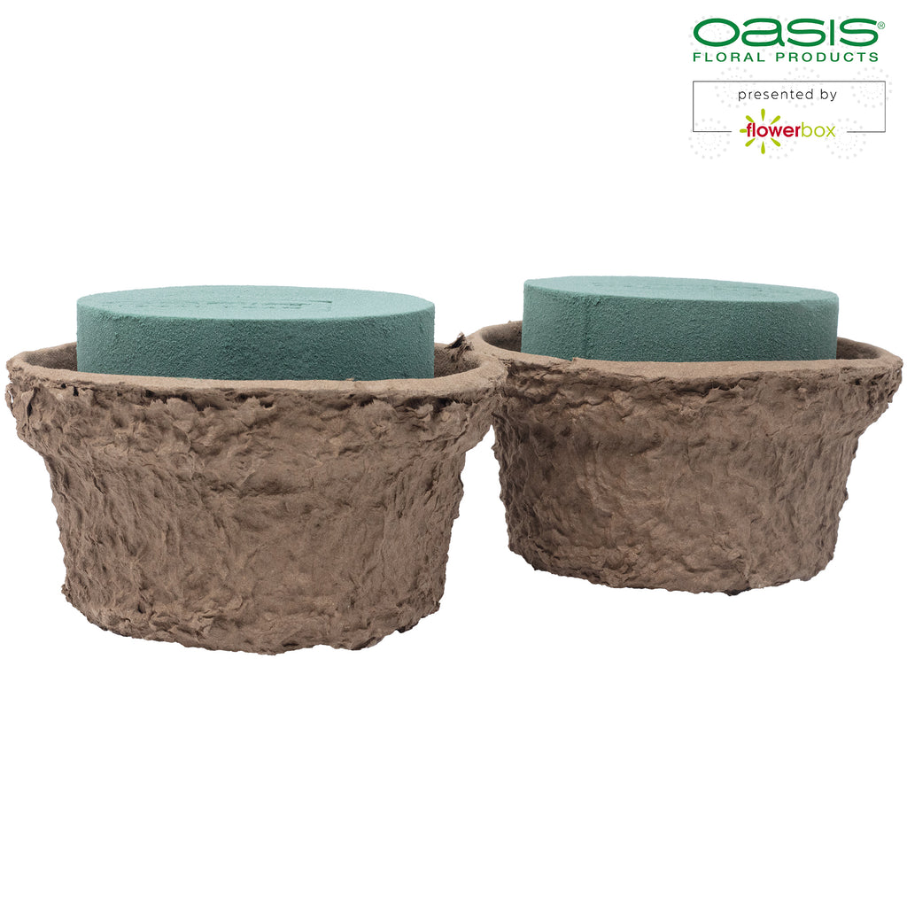 OASIS® BIOLIT® Schale - 10 x 16 cm Ø - 2 Stück