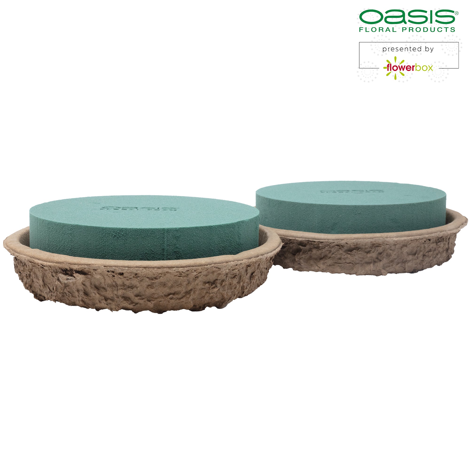 OASIS® BIOLIT® Flat Bowl - Ø 20 cm - 2 pieces