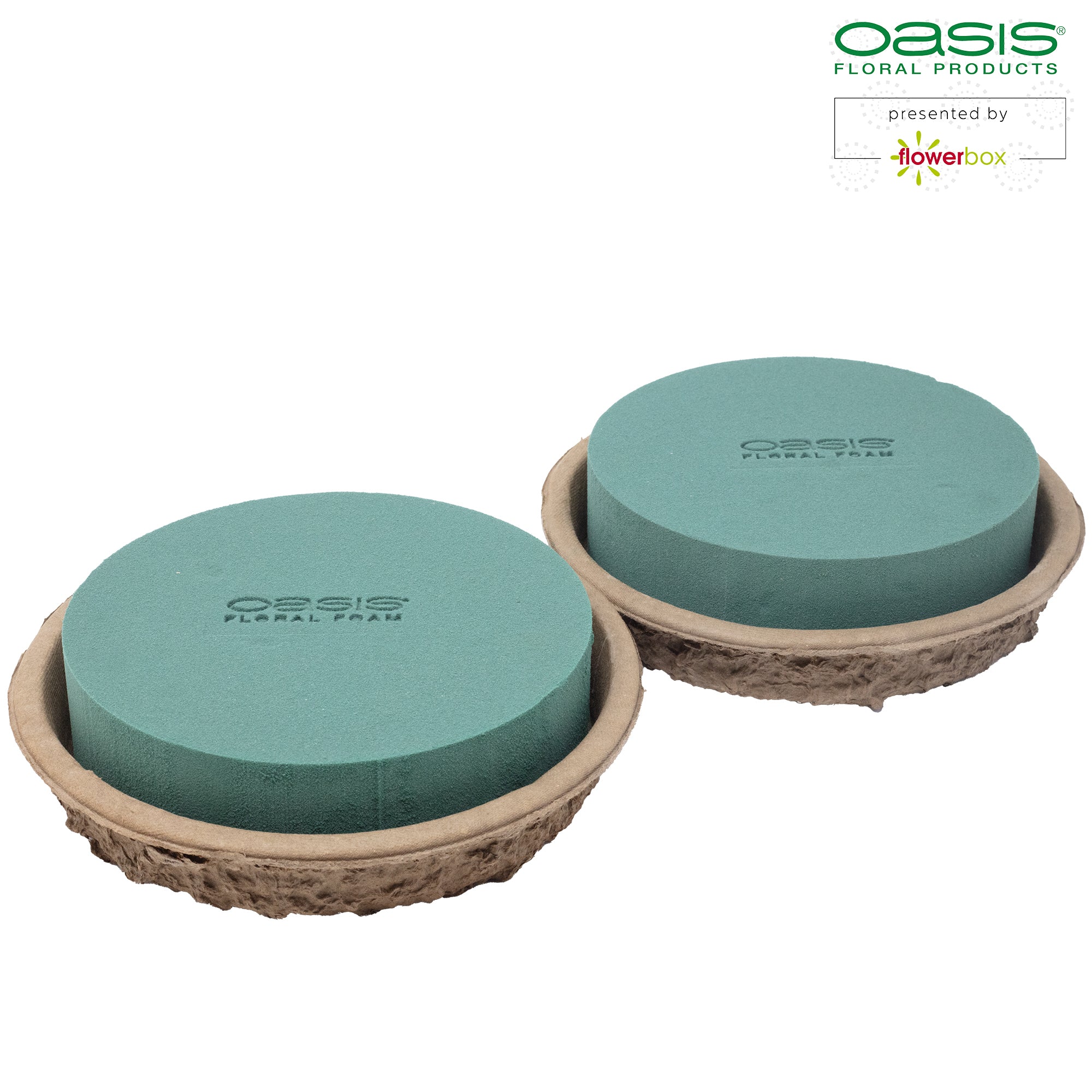OASIS® BIOLIT® Flat Bowl - Ø 20 cm - 2 pieces