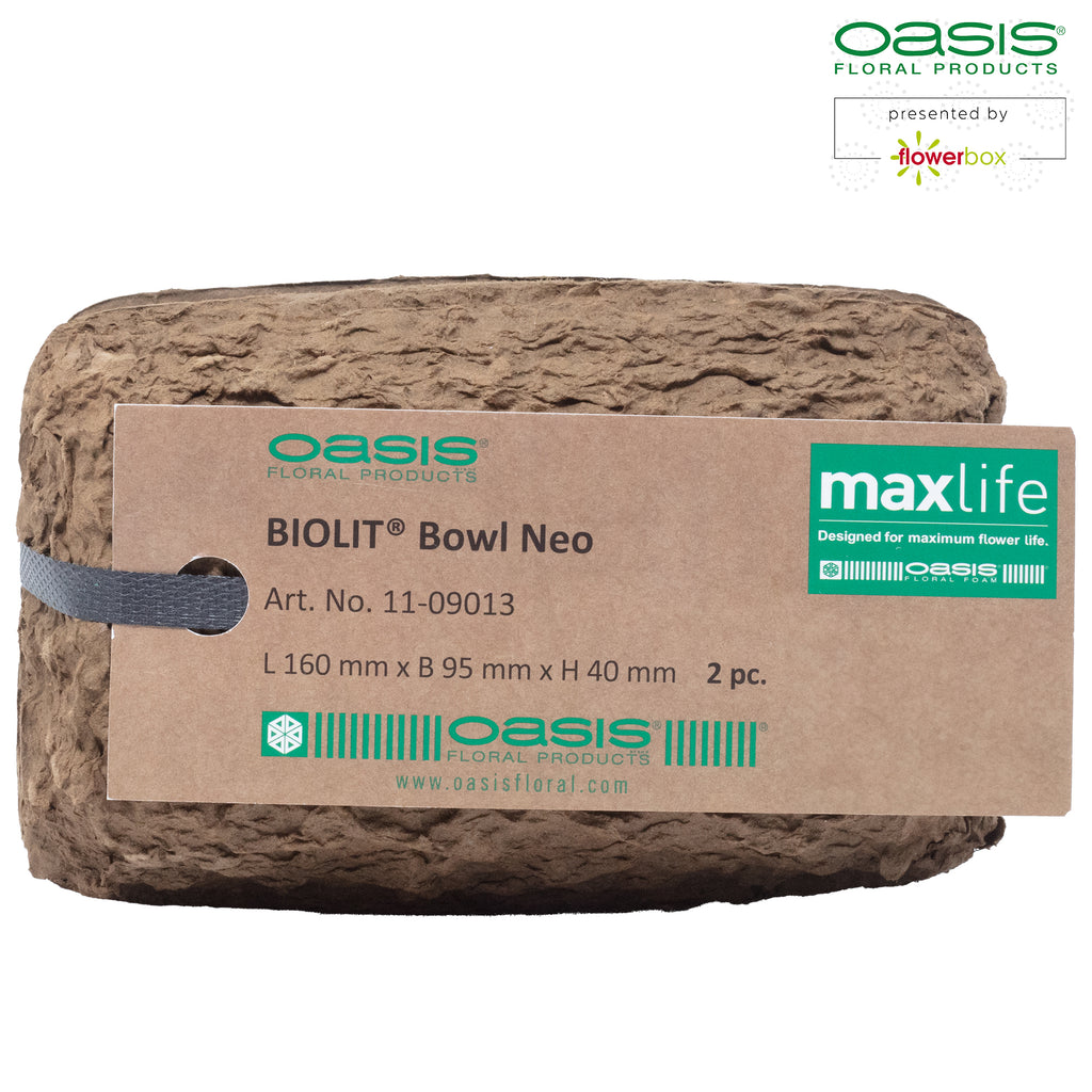 Bol OASIS® BIOLIT® Neo - 16 x 9,5 x 4 cm - 2 pièces