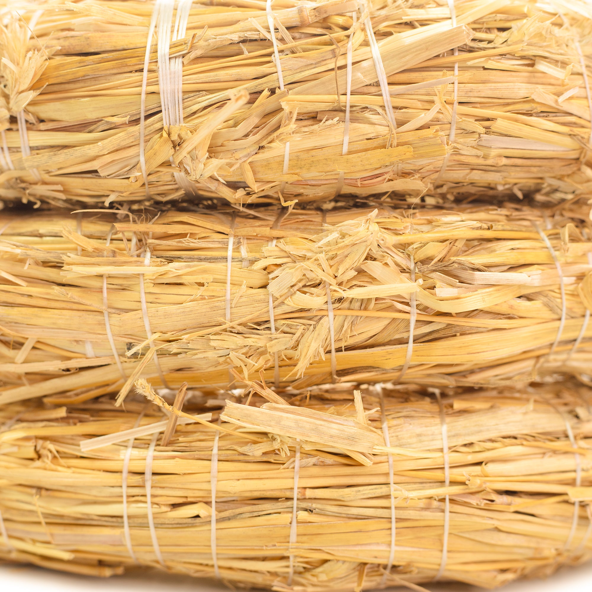 Set of 3 straw wreaths, 30 cm diameter, 4 cm thick