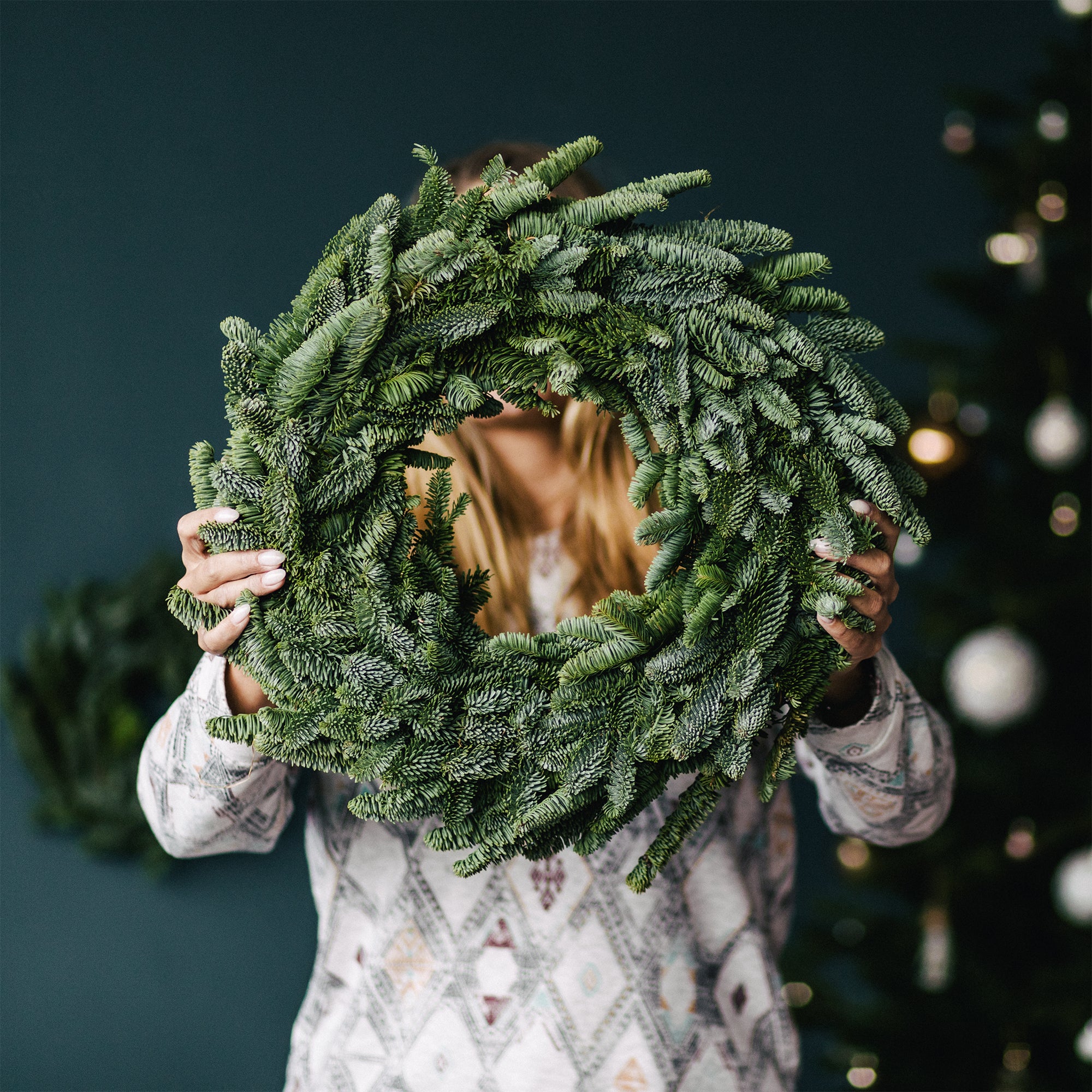 Set of 3 straw wreaths, diameter 20 cm, thickness 3 cm