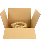 Set of 3 straw wreaths, diameter 20 cm, thickness 3 cm