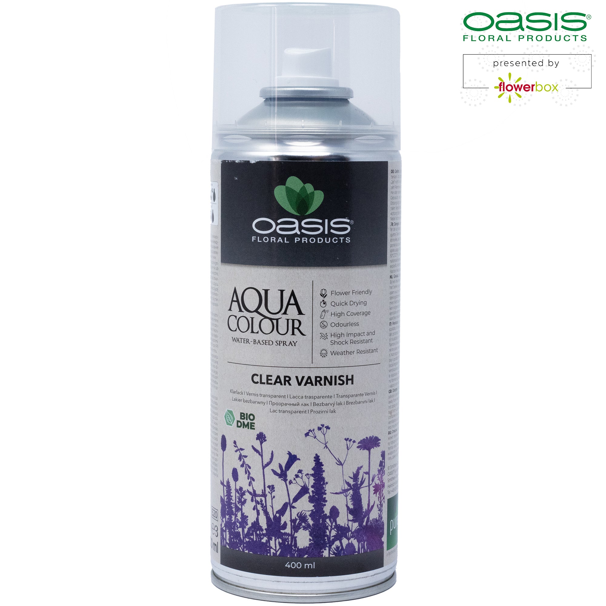 OASIS Aqua Color Clear Varnish - 400 ml