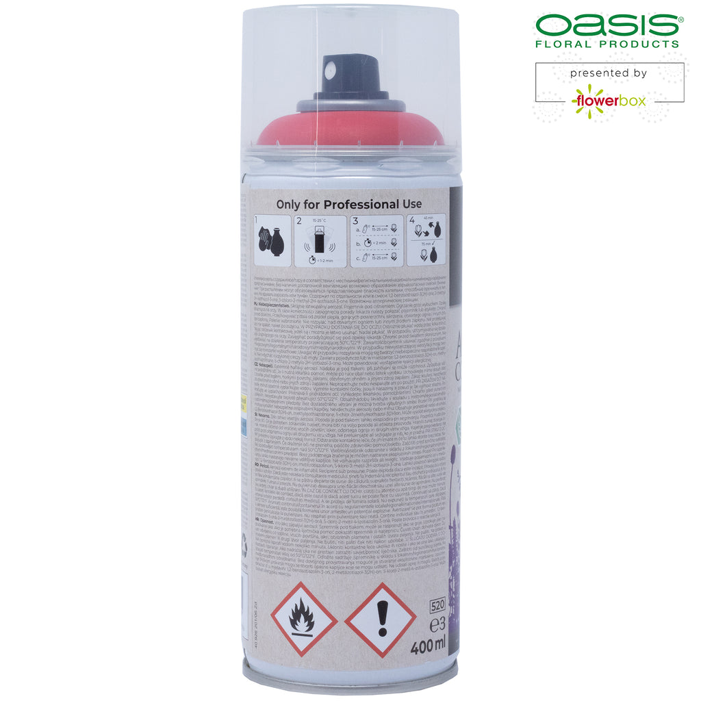 Spray colorant OASIS Aqua Color - rouge clair - 400 ml