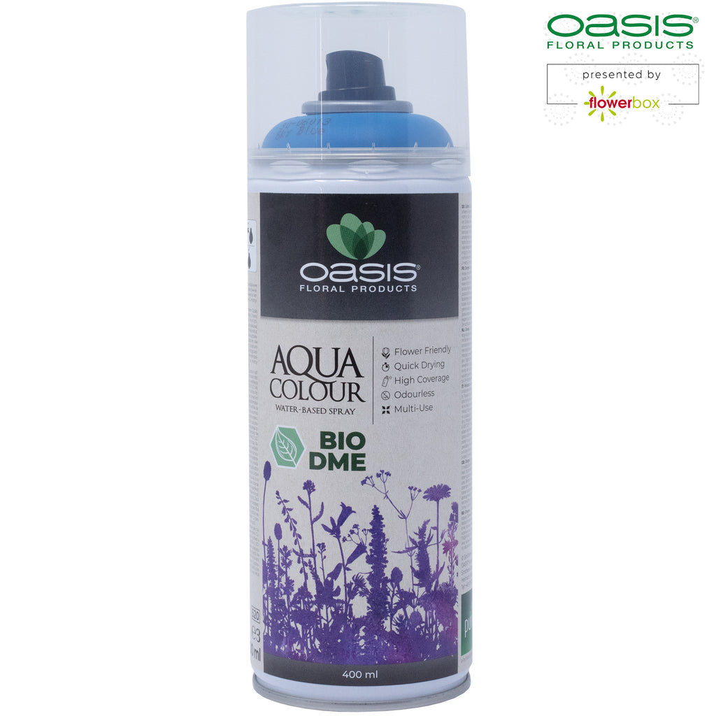 Spray colorant OASIS Aqua Colour - bleu ciel - 400 ml