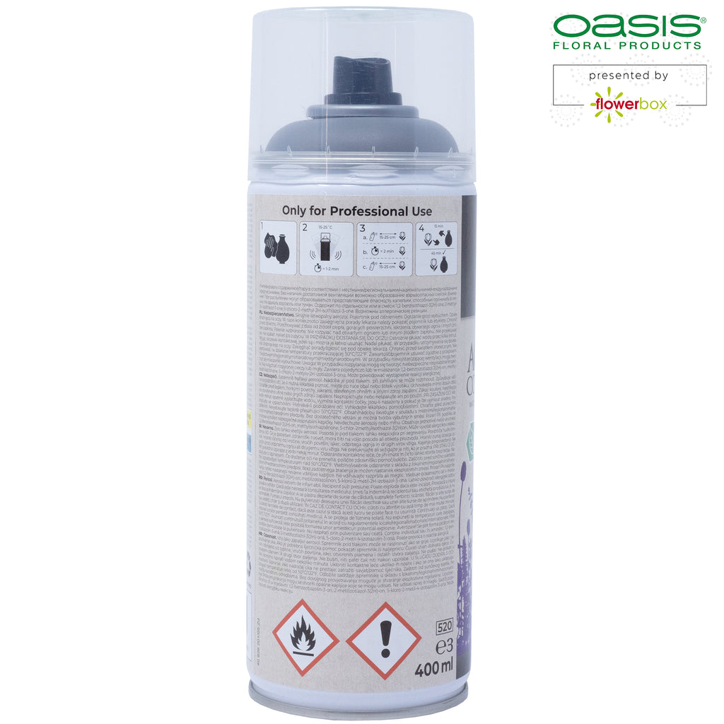 Spray colorant OASIS Aqua Color - gris - 400 ml