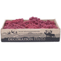 Karton Islandmoos Bordeaux-Rot - 500g