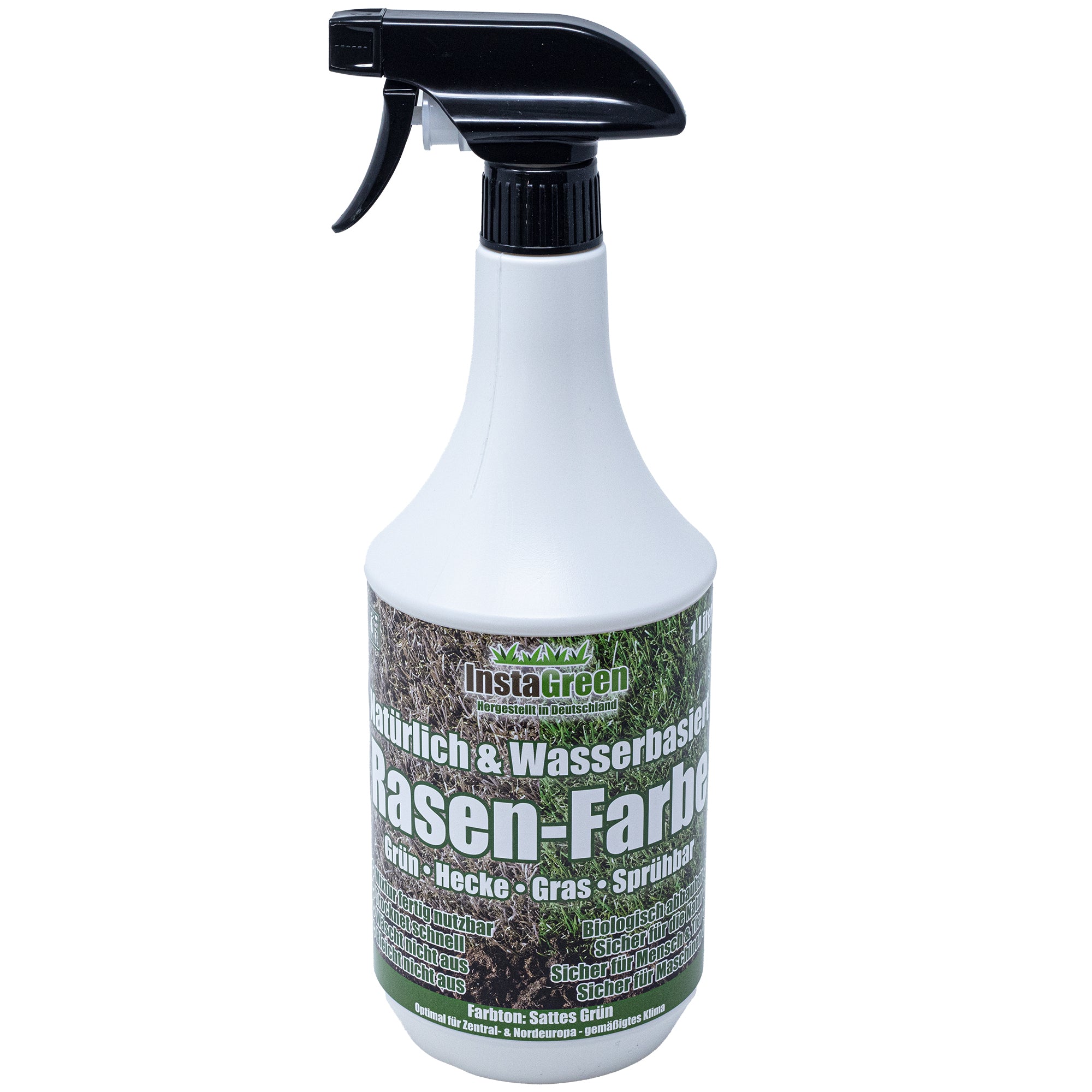 Peinture InstaGreen Premium pour haies et pelouses - Vert instantané pour pelouses et haies, prête à l'emploi