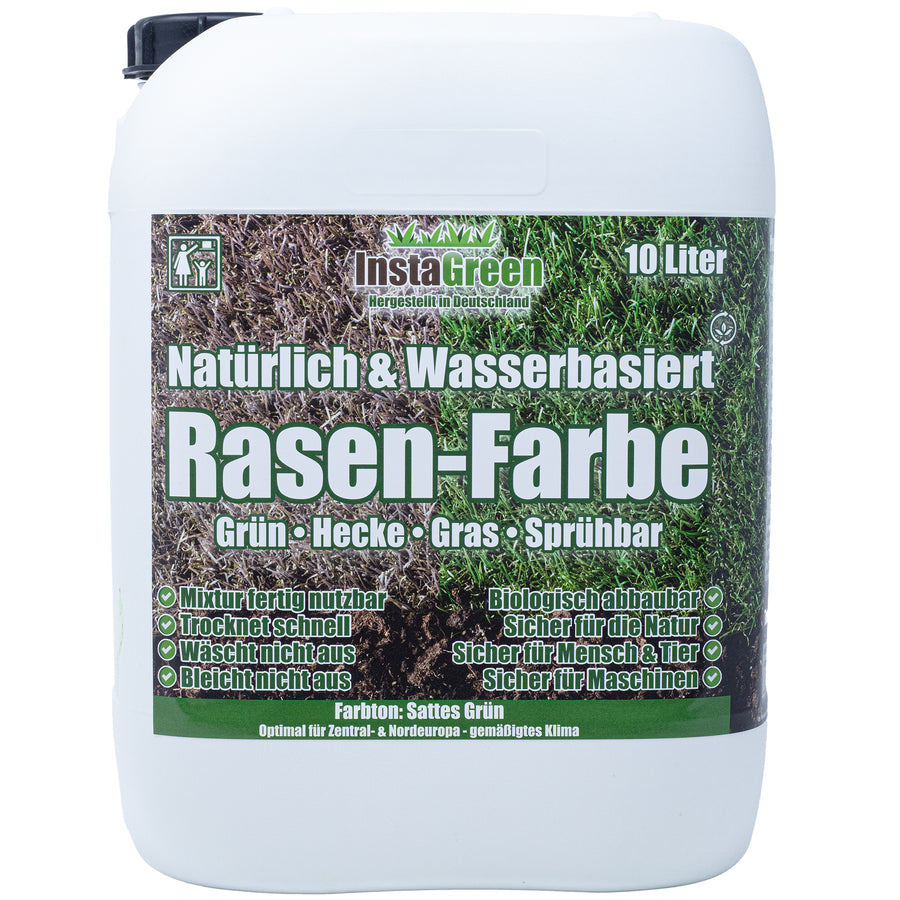 InstaGreen Rasenfarbe 10 Liter Kanister