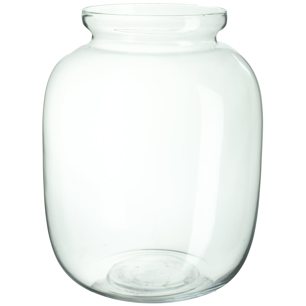 Vase CALDERON - transparent - hauteur 31 cm - diamètre 25 cm