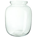 Vase CALDERON - transparent - hauteur 31 cm - diamètre 25 cm