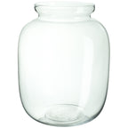 Vase CALDERON - transparent - hauteur 31 cm - diamètre 25 cm