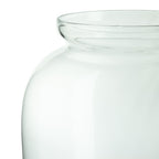 Vase CALDERON - transparent - hauteur 31 cm - diamètre 25 cm