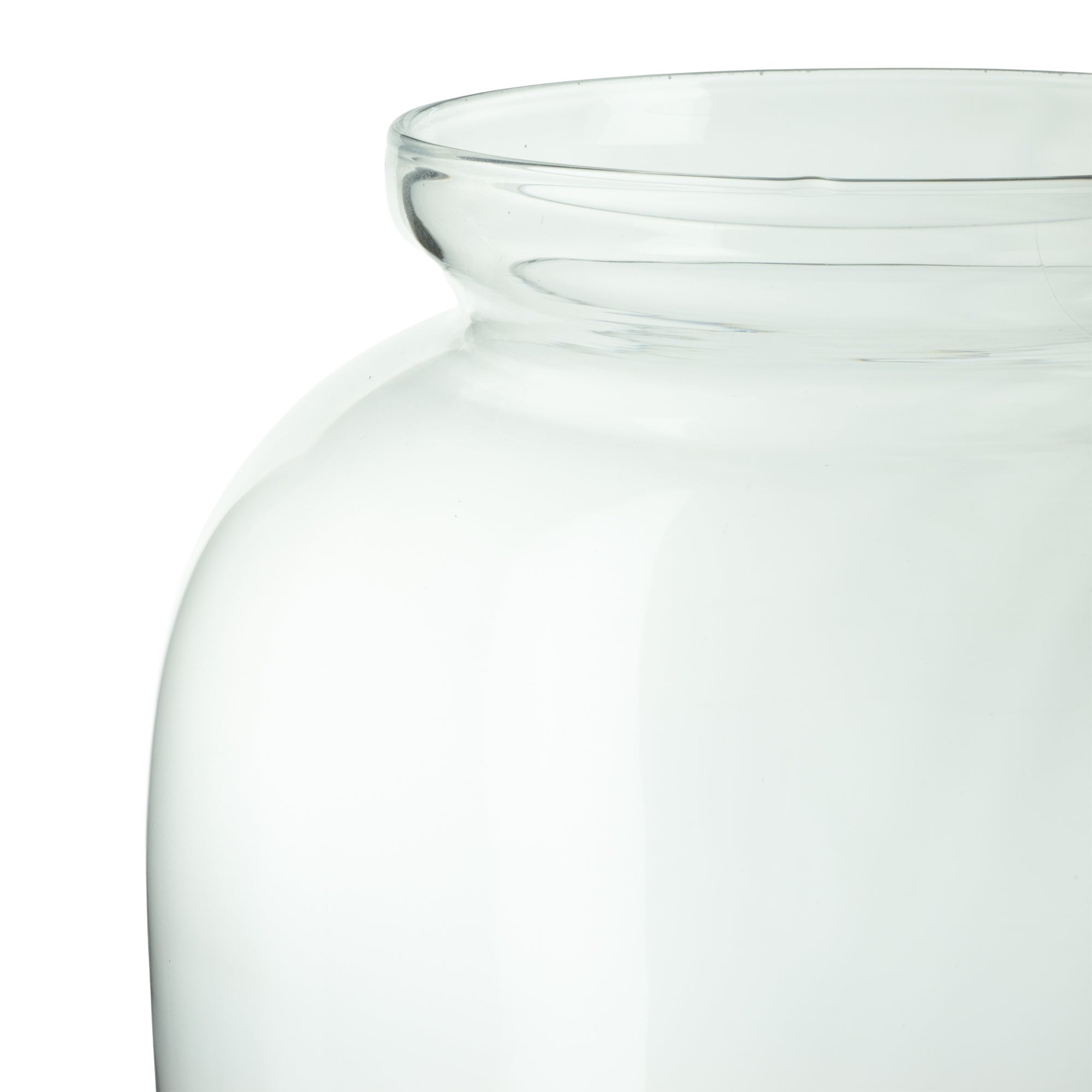CALDERON Vase - clear - height 31 cm - diameter 25 cm