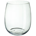 Vase BELLY en verre, petit modèle - transparent - hauteur 26 cm - diamètre 22 cm