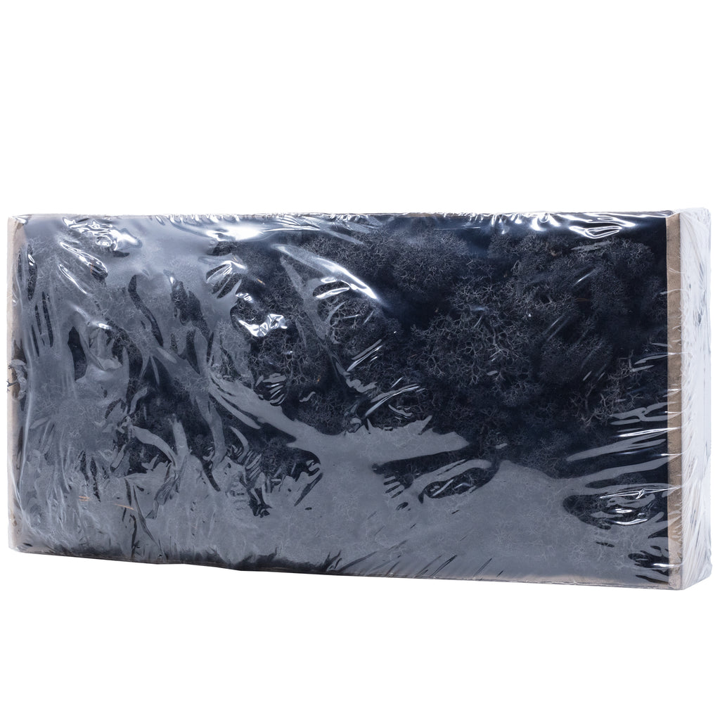 Karton Islandmoos Schwarz - 500g