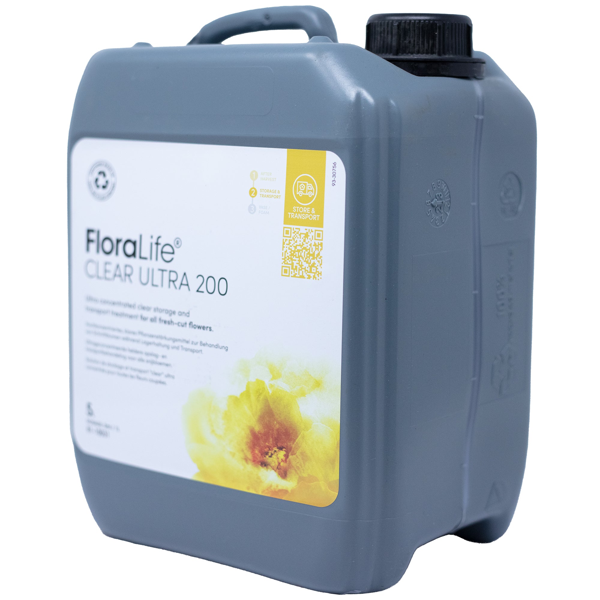 FloraLife® Clear ULTRA 200 Blumennahrung - hochkonzerntriert - 5-Liter Kanister - 1 Stück