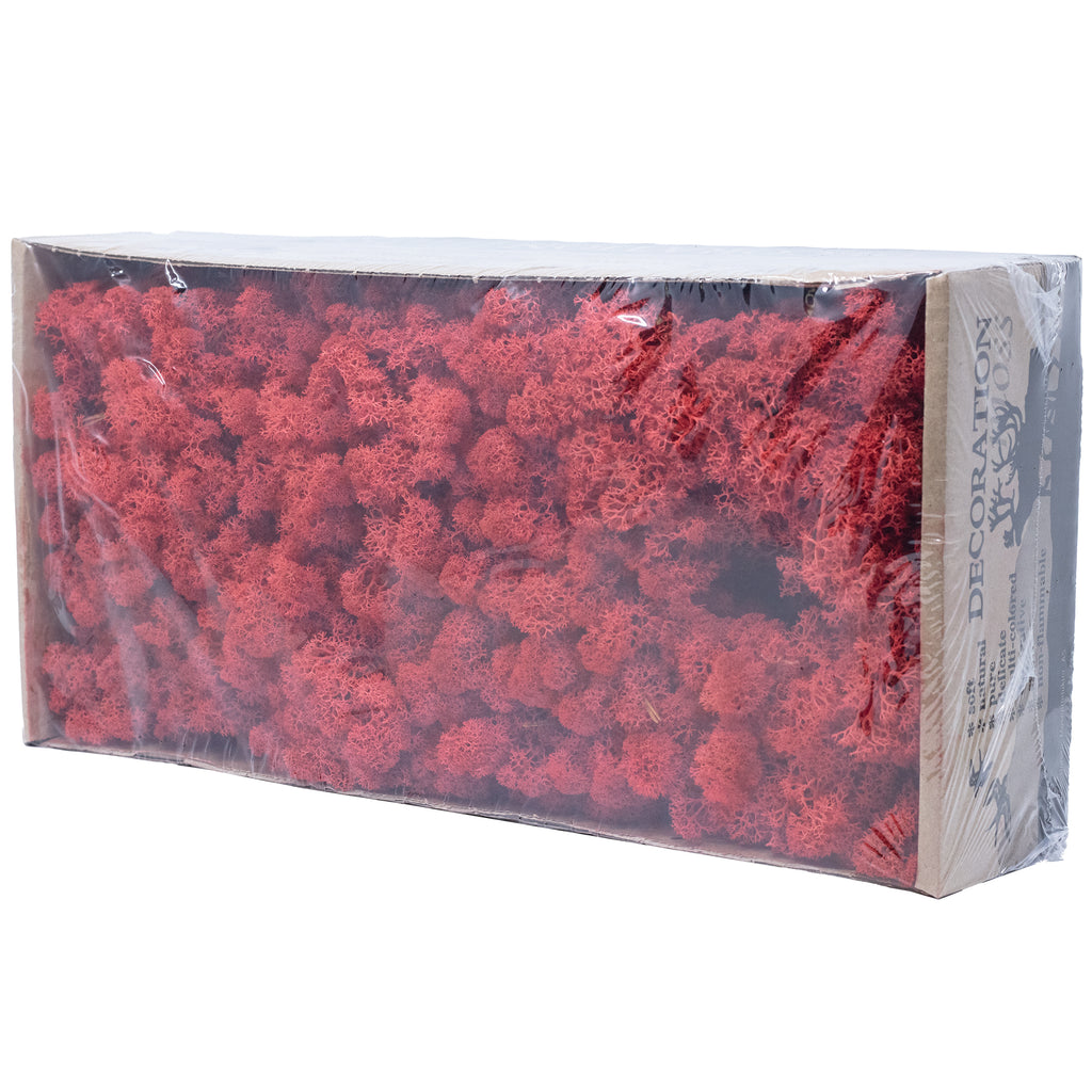 Mousse de l'île en carton, rouge clair, 500 g