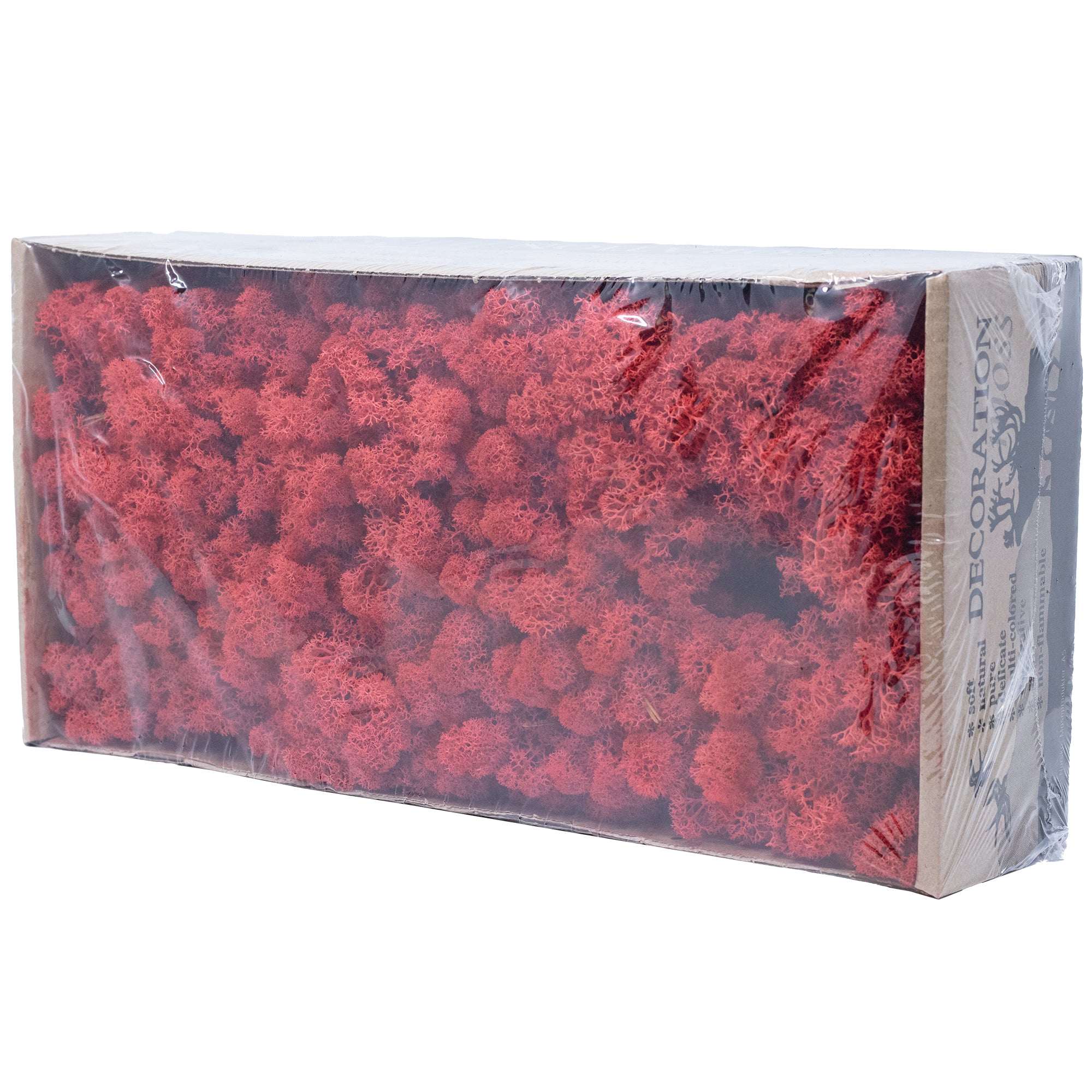Mousse de l'île en carton, rouge clair, 500 g